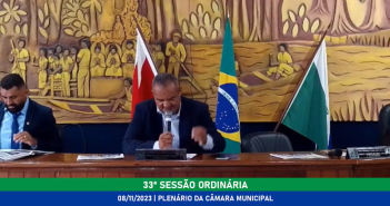 33ª Sessão Ordinária em 08 de novembro de 2023