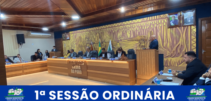1ª Sessão Ordinária